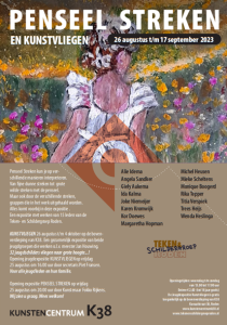 Expositie penseelstreken